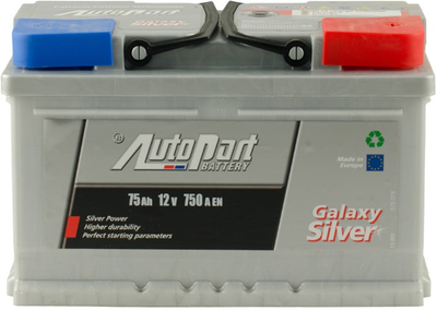 Автомобильный аккумулятор Autopart 75 Ah/12V sb Galaxy Silver (0) (ARL075-GAL0)