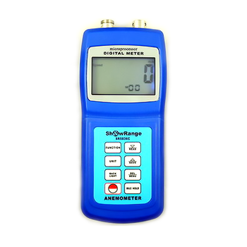 Чашечный анемометр SR5836C (АМ4836С)(0.4-45мс)с флюгером и компасом объёма потока направление ветра (mdr_5159)