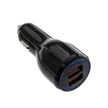 Зарядне автомобільне WUW C100 (2USB 2.1A) Чорний