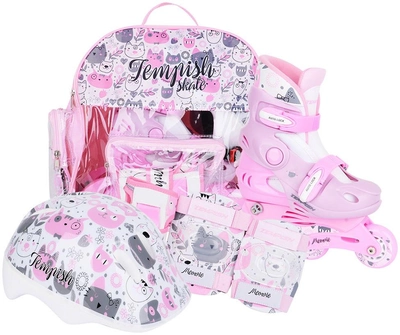 Роликовые коньки Tempish Kitty Baby Skate (комплект) размер 30-33 (1000000008/30-33)