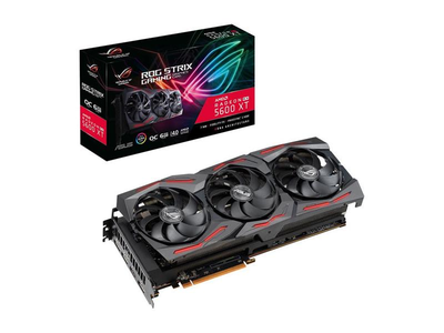 Видеокарта AMD Radeon RX 5600 XT 6GB GDDR6 ROG Strix Gaming OC Asus (ROG-STRIX-RX5600XT-O6G-GAMING)