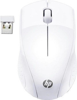 Мышь HP 220 Wireless White (7KX12AA)