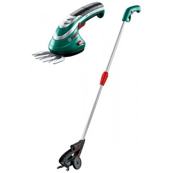 Аккумуляторные ножницы Bosch Isio + телескопическая штанга (0600833105)