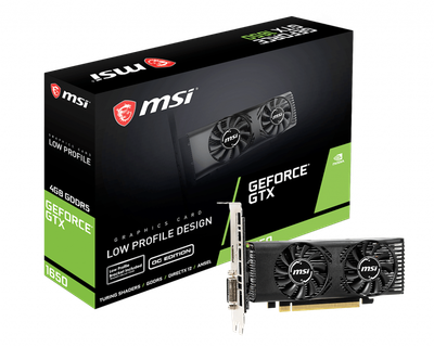 Видеокарта MSI GeForce GTX 1650 OC 4Gb DDR5 128-bit DVI/HDMI 1695
