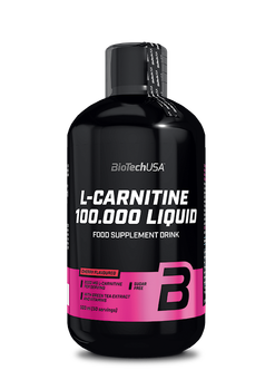 Л-карнітин BioTech L-Carnitine 100 000 500 мл яблуко