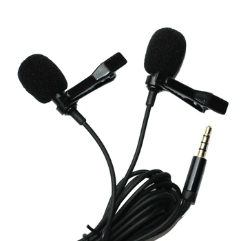 Микрофон петличный двойной для телефонов и планшетов Alitek TX-200 Dual (48072)
