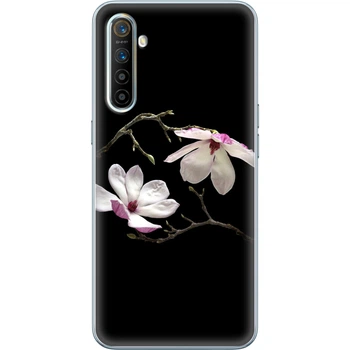 Силиконовый чехол BoxFace Realme XT Ночные Магнолии (39535-up1006)