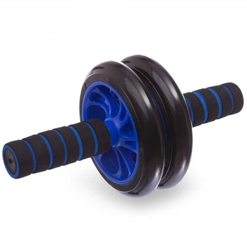 Тренажер колесо для пресса и других групп мышц Double wheel Abs health abdomen round