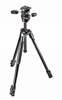 Професійний штатив Manfrotto MK290XTA3 зі штативною головою 3W (MK290XTA3-3W)