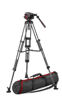 Професійний відеоштатив Manfrotto 504 Carbon із чашею 100/75 мм (MVK504TWINMC)