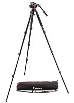 Професійний відеоштатив Manfrotto 535AQ + голова 502AH Video Kit (MVK502AQ)