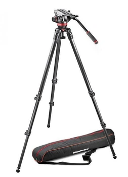 Професійний відеоштатив Manfrotto 535 Carbon + голова 502A Video Kit (MVK502C-1)