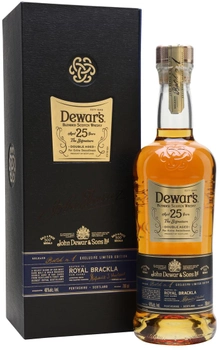 Виски Dewar's Signature 25 лет выдержки 0.7 л 40% в подарочной упаковке (7640171030487)