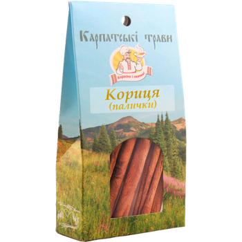 Приправа Кориця Огородник палички 20 г (4820079242219)