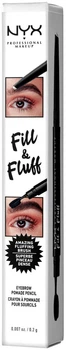 Kredka do brwi NYX Professional Makeup Fill & Fluff 09 Clear 0.2 g (800897203788)