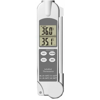 Инфракрасный термометр пирометр Flus IR-90 (-35…+330) (mdr_5171)