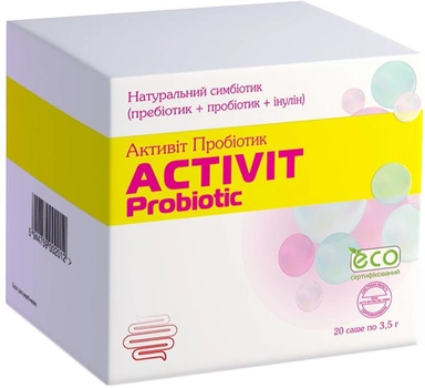 Натуральная диетическая добавка Aesculap Prod Активит Пробиотик № 20 3.5 г (5944759002012)