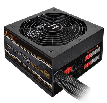 Блок питания 630W Thermaltake Smart SE, Black, полумодульный, КПД 87%, Active PFC, 140 см (SPS-630MPCBEU)