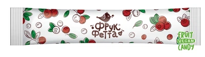 Фруктові батончики ФрукФетта "Журавлина" 5 шт. по 20 р.