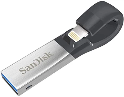 Флеш-накопичувач SanDisk USB 3.0 iXpand 64Gb Lightning Apple (SDIX30N-064G-GN6NN)