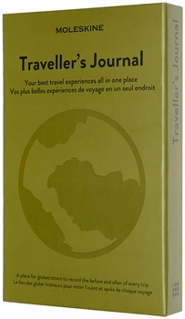 Записная книга Moleskine Passion Путешествия Подарочное издание 13 х 21 см 400 страниц в линейку Зелёная (8058647620268)