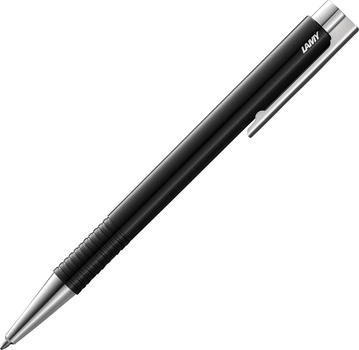 Ручка кулькова Lamy Logo M+ Чорна/Стрижень M16 1 мм Синій (4014519654124)