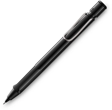 Карандаш чернографитный механический Lamy Safari Сияющий Чёрный 0.5 мм (4014519280170)