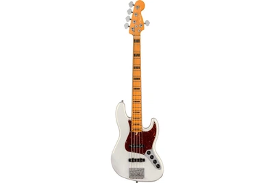 Бас-гитара FENDER AMERICAN ULTRA JAZZ BASS V MN ARCTIC PEARL