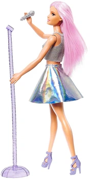 Лялька Barbie Pop Star Doll with Microphone "Поп зірка" з мікрофоном (FXN98) (B07FDKQRG1)