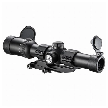 Приціл оптичний Barska AR6 Tactical 1-6x24 (IR Mil-Dot R/G)