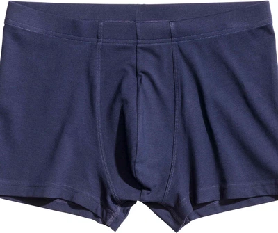 Труси-шорти чоловічі H&M XAZ127879DEZU S Темно-сині (2000000371610)