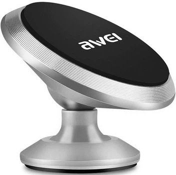 Автодержатель AWEI X6 Silver