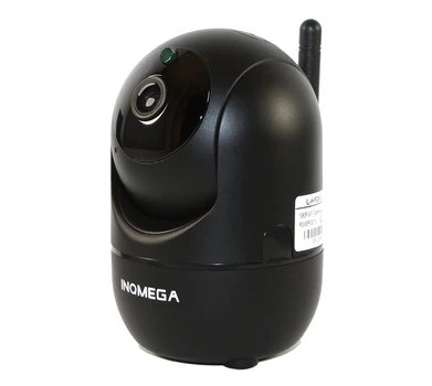 IP-камера INQMEGA IL-HIP291G-2M-AI Black, Внутренняя, PTZ, Wi-Fi 802.11b/g/n, 2.0Mpx, 1080P, ИК подсветка до 10м, App YCC365 plus для Windows, iOS, Android, слот для карт памяти MicroSD до 64Gb