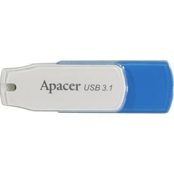 USB флеш накопичувач Apacer 64GB AH357 Blue USB 3.1 (AP64GAH357U-1)