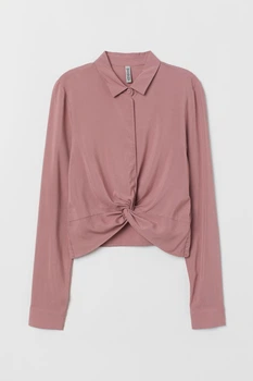 Блуза H&M 32 рожева пудра 6850219