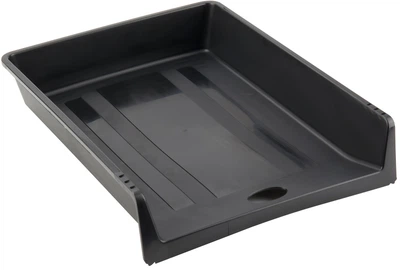 Горизонтальный лоток Delta by Axent Standard 60х260х340 мм Черный (D4013-01)