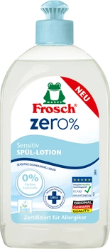 Бальзам для миття посуду Frosch Zero Sensitiv 500 мл (4009175947635)