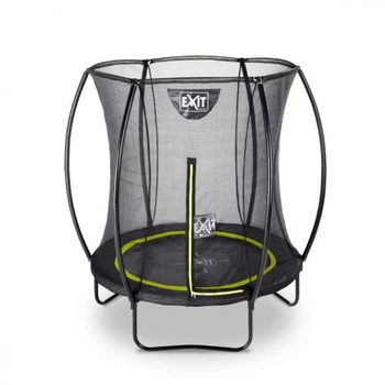 Батут Exit Toys Silhouette круглый с защитной сеткой 183 см Черный