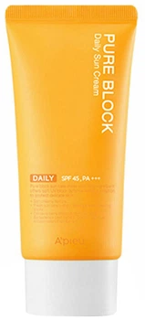Солнцезащитный крем A'pieu Pure Block Daily Sun Cream SPF 45 PA+++ 50 мл (8809581450615)
