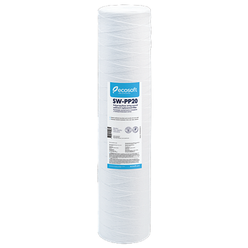 Картридж із поліпропіленової нитки ECOSOFT 4.5"x20" 20 мкм (CPN452020ECO)
