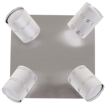 Светильник спотовый Brille HTL-205/4 GU10 SN (26-781)