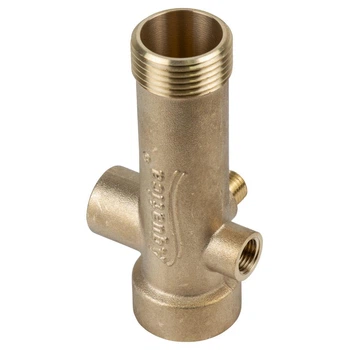 Соединитель пятивыводной 115мм M1”×F1”×F1/2”×M1/4”×F1/4” 245г AQUATICA (779596) 3721802