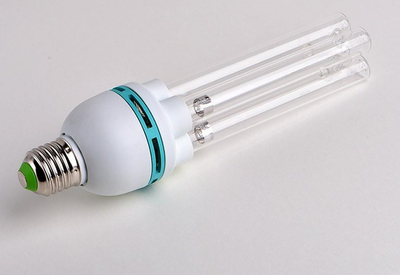 Ультрафіолетова кварцова лампа LGL бактерицидна дезінфікуюча для домашньої стерилізації 220в потужність 15Вт стандарт Е27