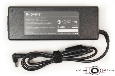 Блок живлення для ноутбуків PowerPlant ASUS 220V, 19V 65W 3.42A (5.5*2.5)