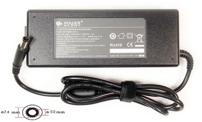 Адаптер для ноутбука PowerPlant DELL 220V, 19.5V 130W 6.7A (7.4*5.0)