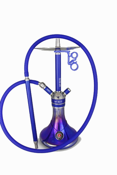 Кальян Amy Delux SS 21.02R 65 см blue carbon