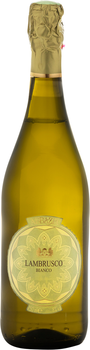 Вино ігристе Abbazia Lambrusco Bianco біле напівсухе 0.75 л 8% (8001592003846)