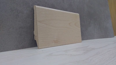 Плинтус Супер Профиль Клен Танзау 2800x80x21 Бежевый 1682kt
