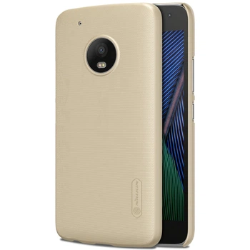 Чехол Nillkin Matte для Motorola Moto G5 Plus (+ пленка) Золотой (is_00000019301_1)