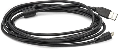 Кабель PowerPlant USB 2.0 AM - Micro 3 м Black (CA911011)